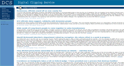 Desktop Screenshot of digitalclippingservice.com